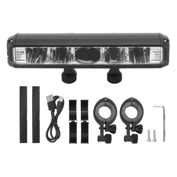 Bright Led Bike Light Aluminum Alloy Usb Rechargeable Bike Headlight