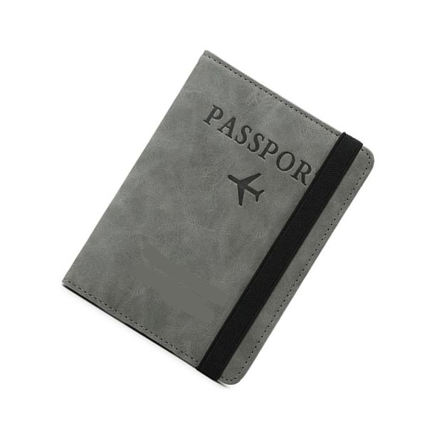 Leather Travel Document Organizer with RFID Protector - DC-263A