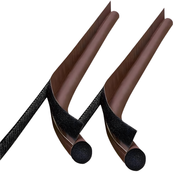 2 Piece Wind Dust Blocker Insulator for Door Stopper Leather Door Stops