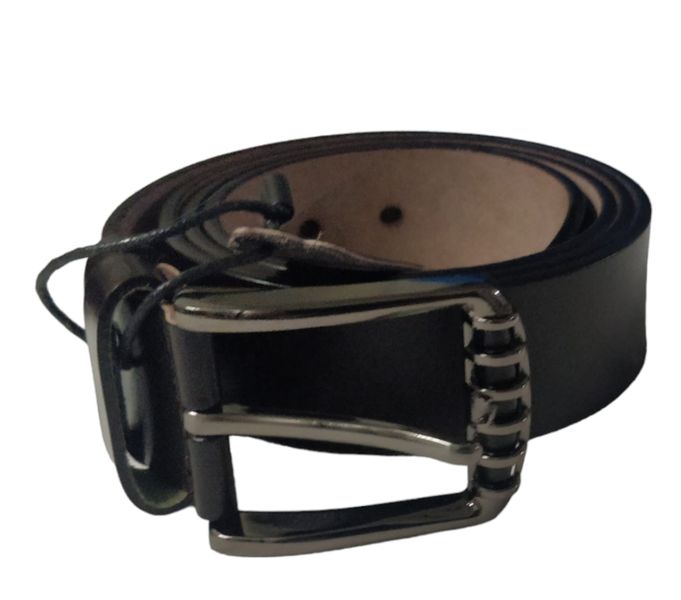 Genuine Leather Belt For Boys-Men - Black Colour