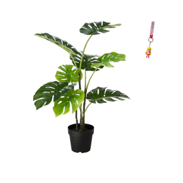 Artificial Monster Plant Tree For Indoor and Outdoor-104cm/ Key Holder