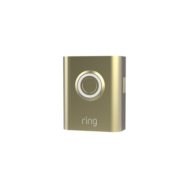 Ring - Video Doorbell 3 Faceplate - Gold Metal