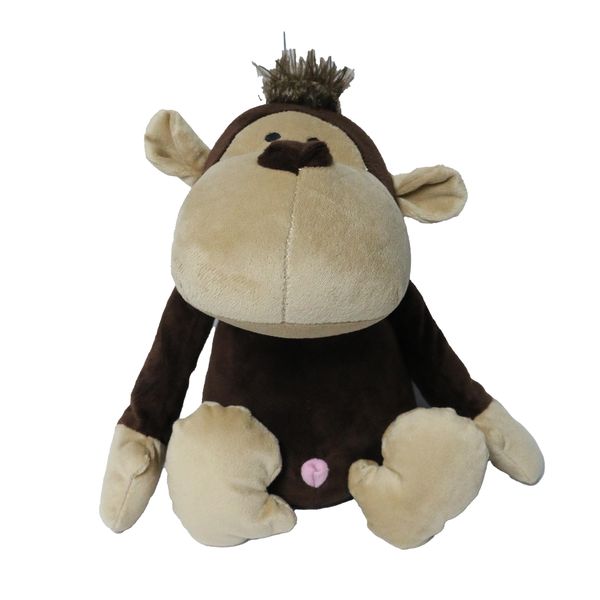 Cute Monkey Micro Mink Doorstop 18x21x17cm