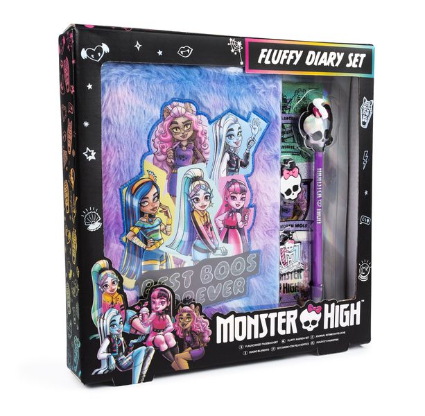 Monster High Fluffy Diary Set
