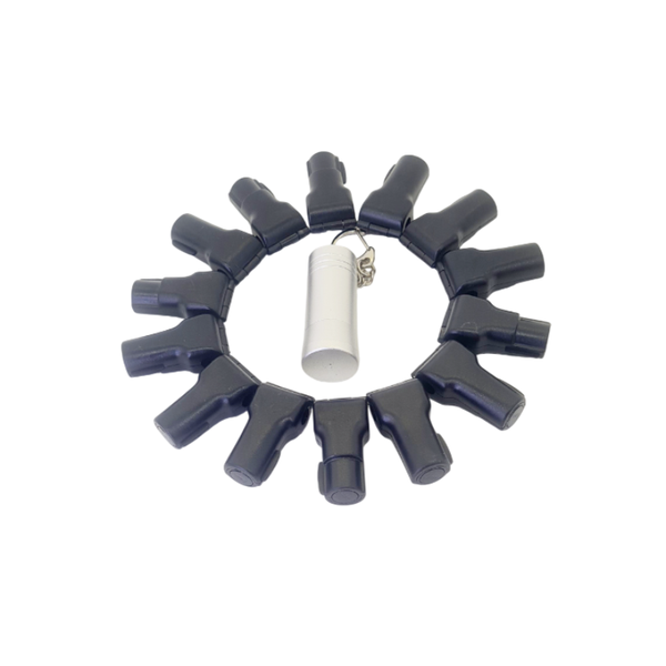 Security Hook Stop Lock for Retail Display Hooks - Pack of 100