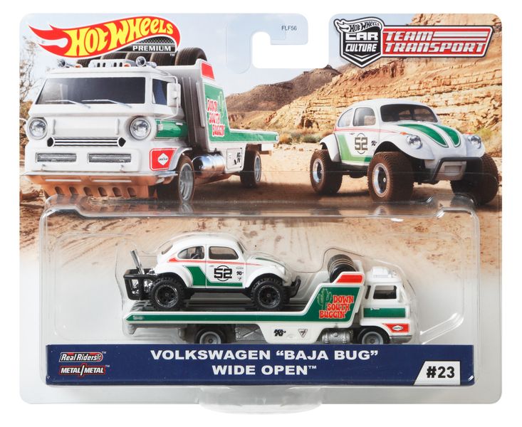 Hot Wheels Team Transport - Volkswagen "Baja Bug" Wide Open