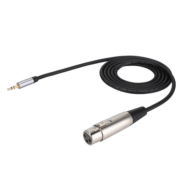 2Pieces 3.5mm to XLR Audio Cable 1.4m