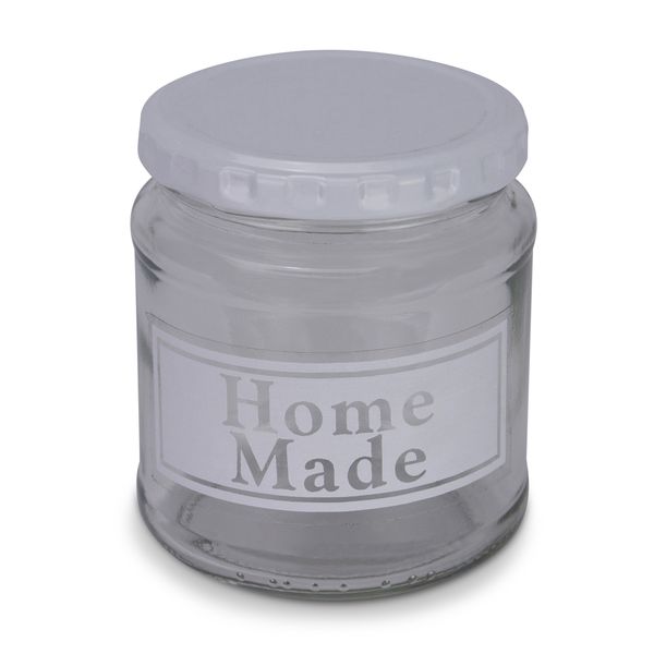 Jar - Home Made - Transparent - Glass - 291ml