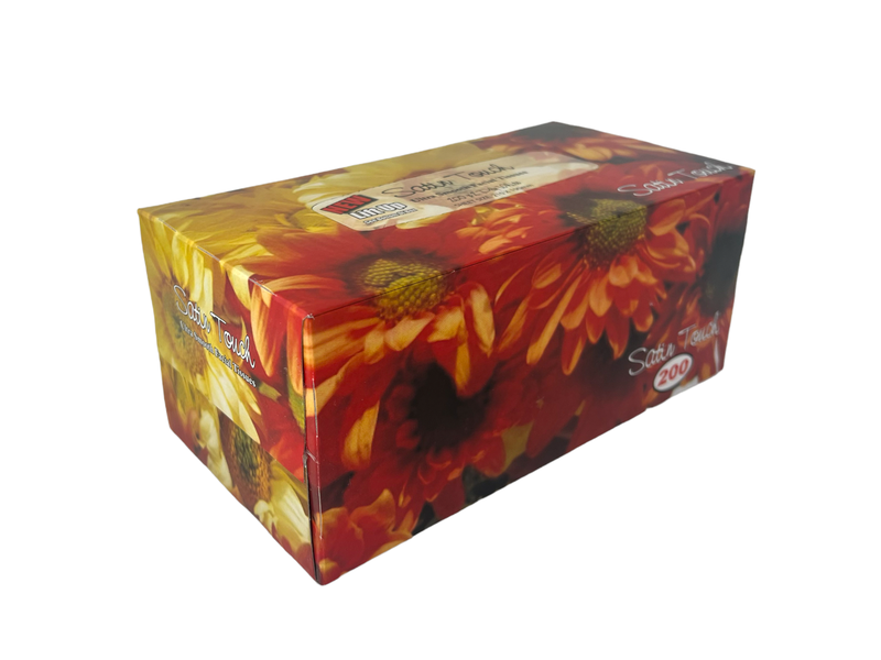 Satin Touch 2Ply Facial Tissue 200's