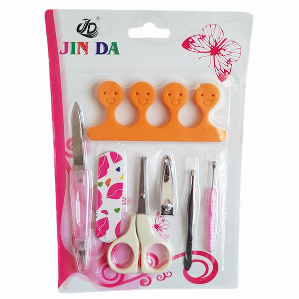 7 Piece Quality Manicure &amp; Pedicure Tool &amp; Nail Repair Set-Cosmetology Tool