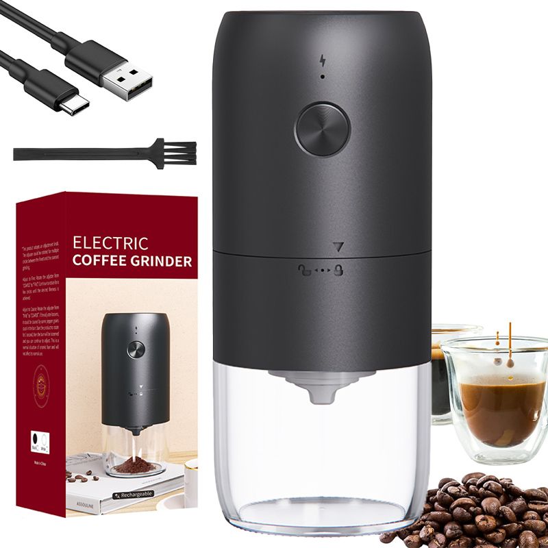Electric Coffee Grinder Spice Grinder USB Bean Grinder Mini Food Grinder