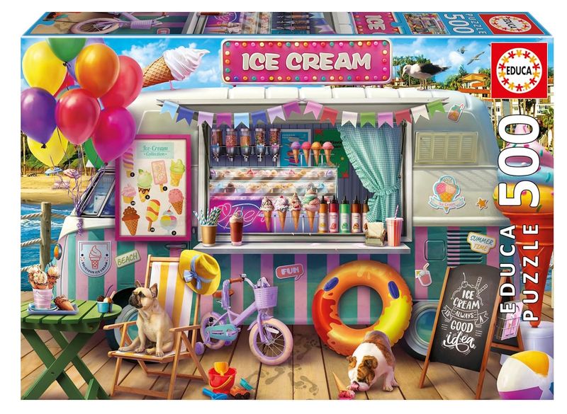Educa Ice Cream Van Puzzle - (1x500 Piece)