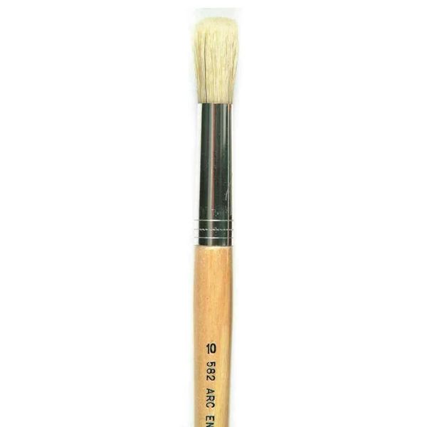 Artboard Hog Hair Paint Brush No. 10 Round x 2