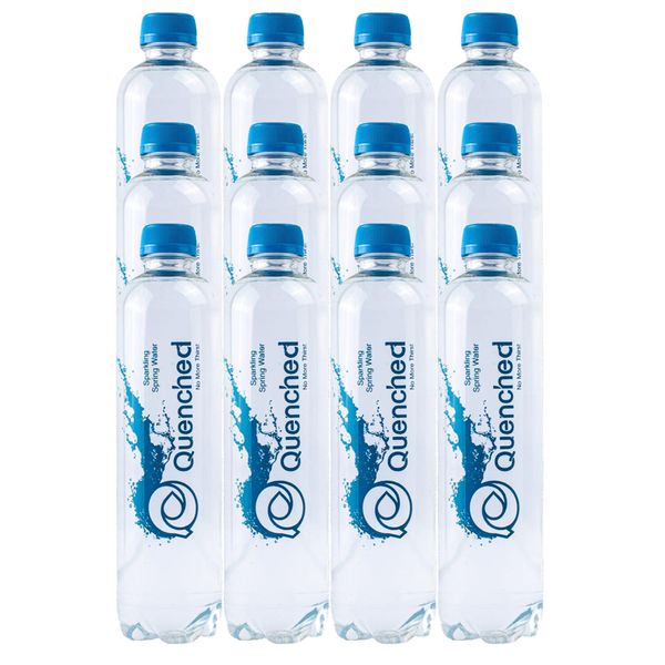 Quenched - Sparkling Spring Water 12 x 500 mL