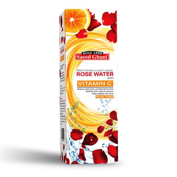 Saeed Ghani Vitamin C Rose Water Facial Toner Spray