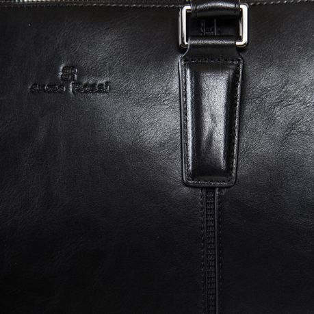 Enzo Rossi By Black 15 6 Leather Top Loading Laptop Case Buy Online In South Africa Takealot Com