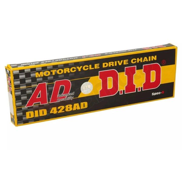 DID Chains 428 AD Steel 140 Link Clip Link