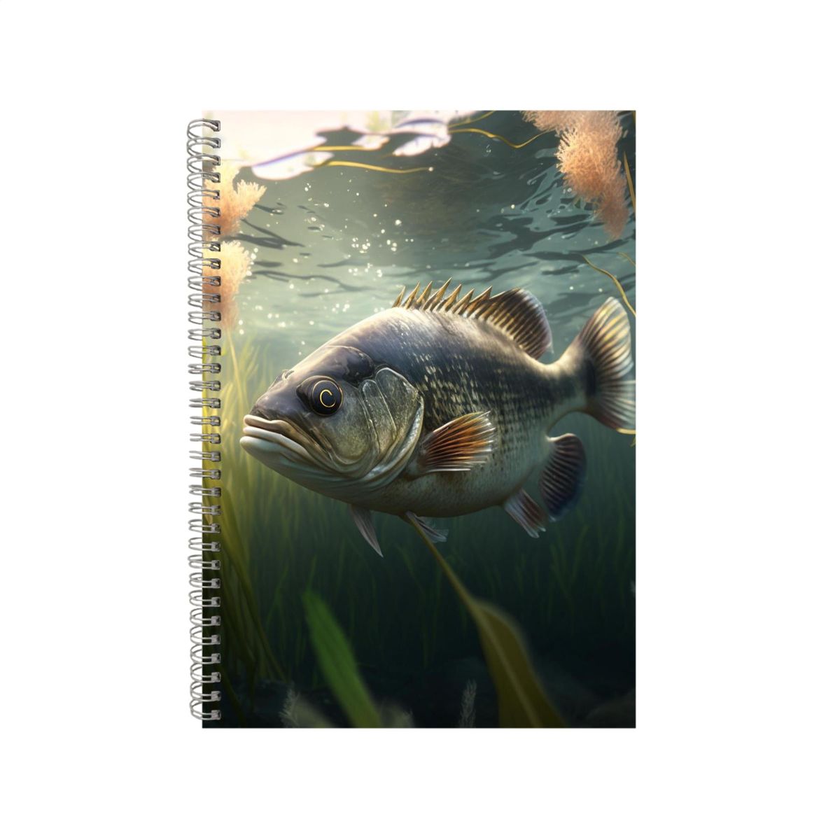Bass Fish Notebook Animal Gift Idea A4 Notepad Pad 78 Shop Today. Get