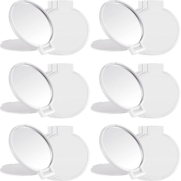 12 Pack Compact Mirrors Bulk, Folding Pocket Mirrors, Small Makeup Stuffs