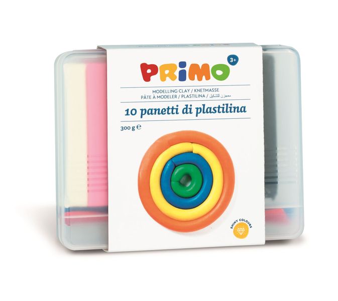 Primo modelling clay in box 10 300g