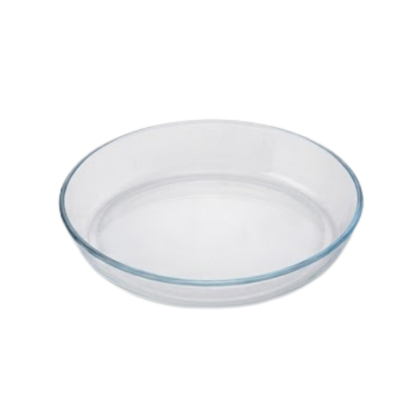 1.6L Oval Borosilicate Glass Baking Dish -Heat Resistant Oven Roasting Tray