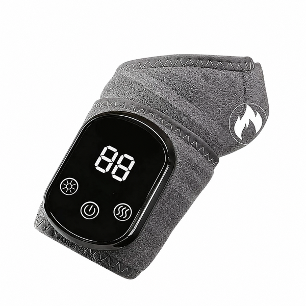 Electric Heating Wrist Brace with Vibration &amp; Heat TherapyUSB Rechargeable,