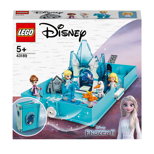 LEGO® | Disney Princess™ Elsa and the Nokk Storybook Adventures 43189 Building Toy Set (125 Pieces)
