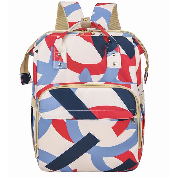Multi-use Waterproof Baby Nappy Bag Large Capacity Mommy Diaper Backpack