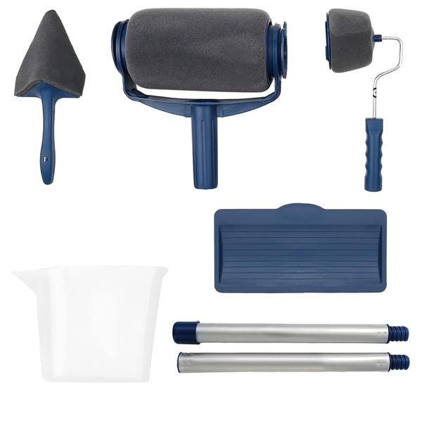 Tool Simple All In 1 6pc Paint Roller Set for Walls &amp; Ceiling