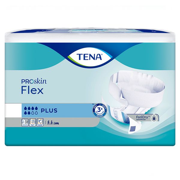 TENA PRO Skin Flex Incontinence Adult Diapers - 30 Pack