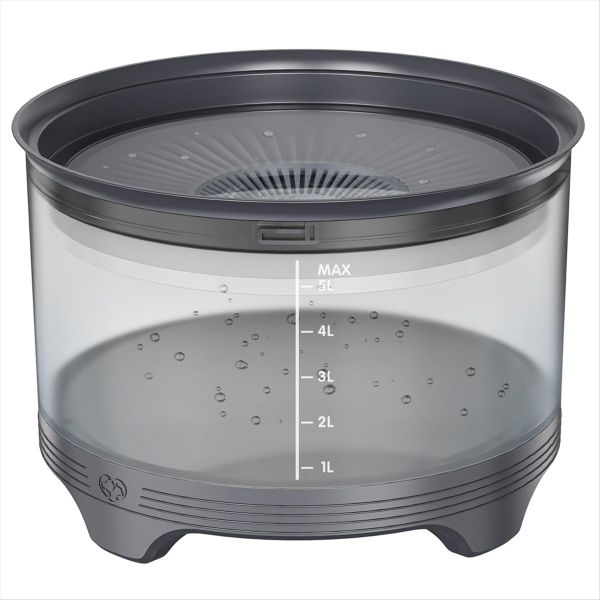 5.5L Dog Water Bowl Large Capacity No Spill Water Bowl E