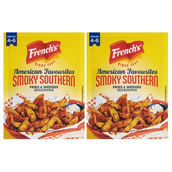 French's Seasoning Smoky Southern Style 20g Pack of 2