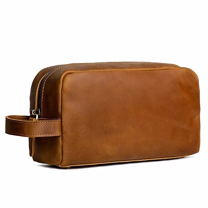 Bold Genuine Leather Toiletry Bag | Shop Today. Get it Tomorrow ...