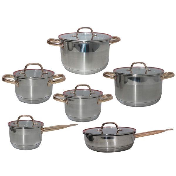 Jaf Stainless Steel Non-stick Pot Set