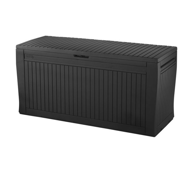 Comfy Garden Storage Box Dark Grey (1167 x 447 x 570 mm)