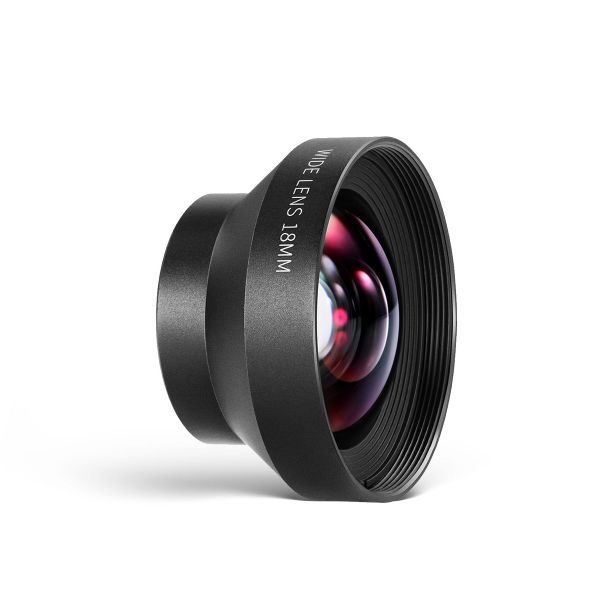 Neewer LS-42 PRO 18mm 100 Wide Angle Smartphone Lens with Lens Clip 67mm.