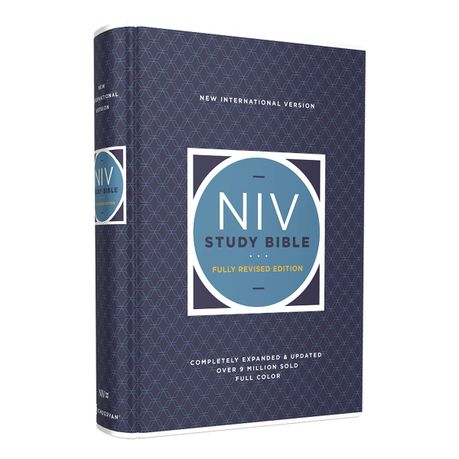 NIV Study Bible, Fully Revised Edition, Hardcover, Red Letter, Comfort Print Image