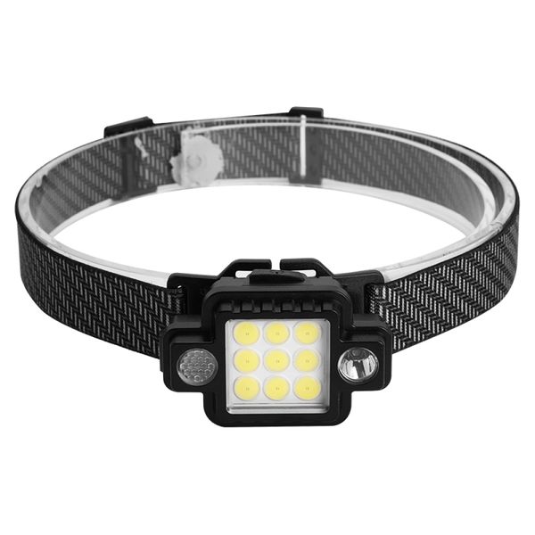 Portable Waterproof LED Rechargeable Headlamp with Magnet