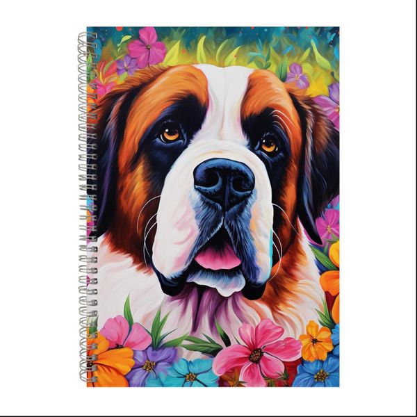 SAINT BERNARD Ninji Gift Idea A4 Notepad 236