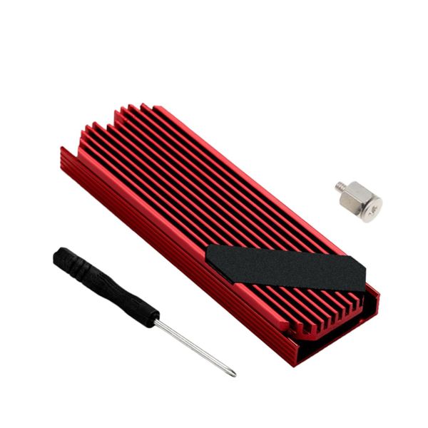 Aluminum SSD Heat Sink Anode Sandblasting Efficient Cooling Easy Installat