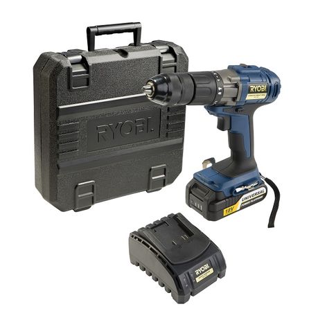 Ryobi drill best sale 18v battery