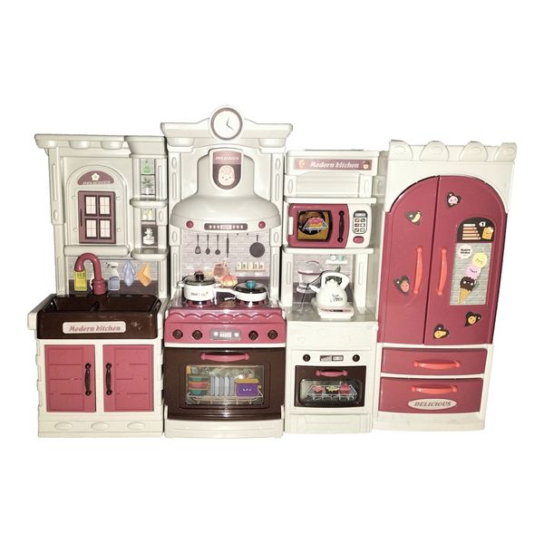 Deluxe Modern Kitchen Play Set