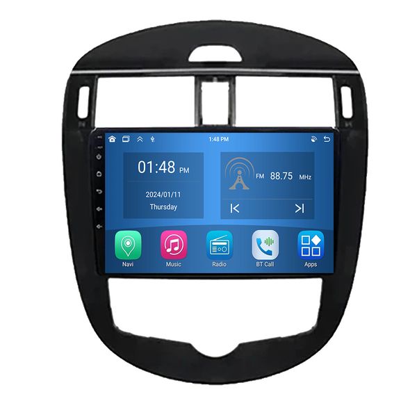 4G+64G Car Radio CarPlay GPS Compatible with Pulsar 6 NB17 2014 - 2018