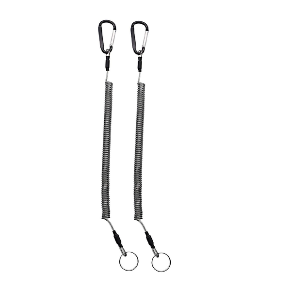 Fishing Lanyard Fishing Trackle Fishing Tool Fishing Rope - Black