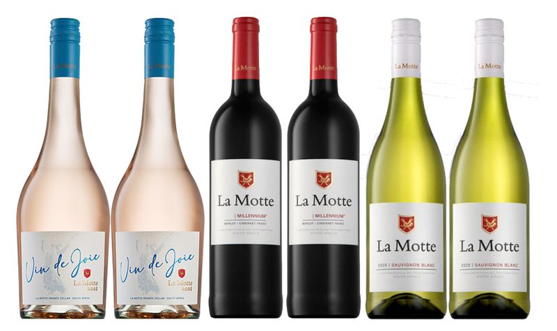 Mixed case of La Motte Wines - 6 x 750ml