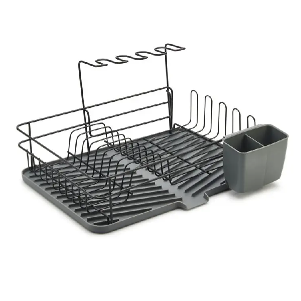 Grace Pack Dish Rack with Utensil Holder and Glass Holder