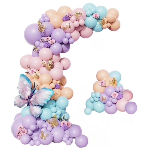 Butterfly Balloon Set 150 Pc - Whimsical Party Decor for Birthdays &amp; Events