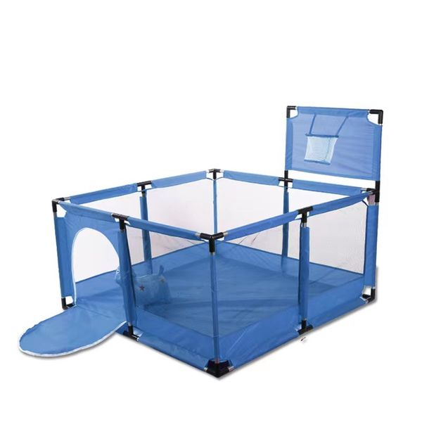 Square children's indoor safety protection game fence-126x126cm