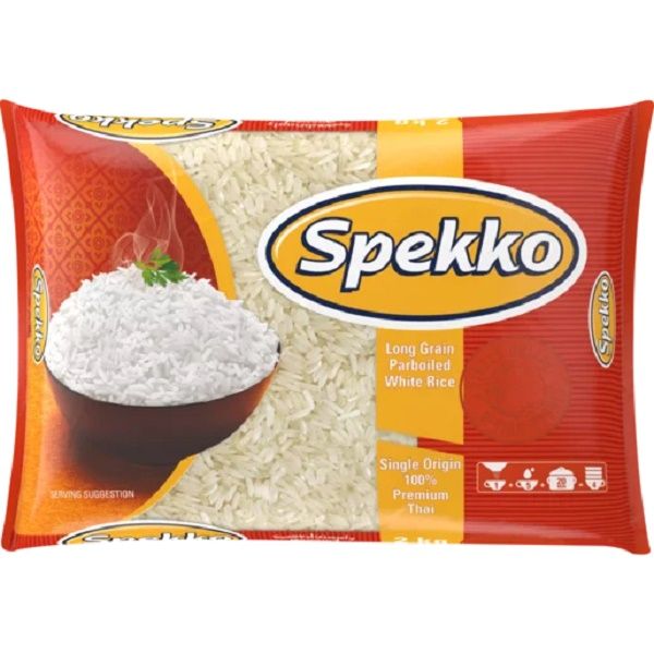 Spekko Long Grain Parboiled Rice 2kg