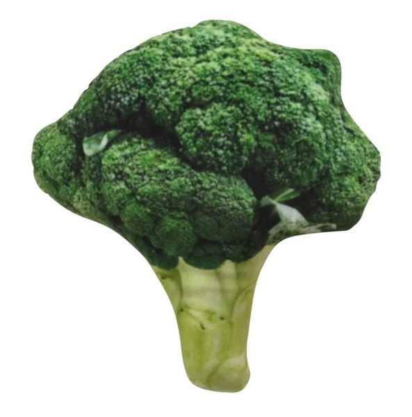 Plush broccoli dog squeak toy
